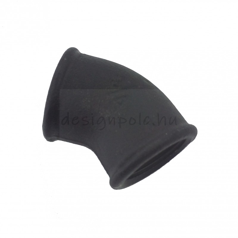 KÖNYÖK 45 FOKOS 3/4 COL FEKETE ECO IDOMOK CSŐPOLCHOZ KÖNYÖK 45 FOKOS 3/4 COL FEKETE ECO IDOMOK CSŐPOLCHOZ