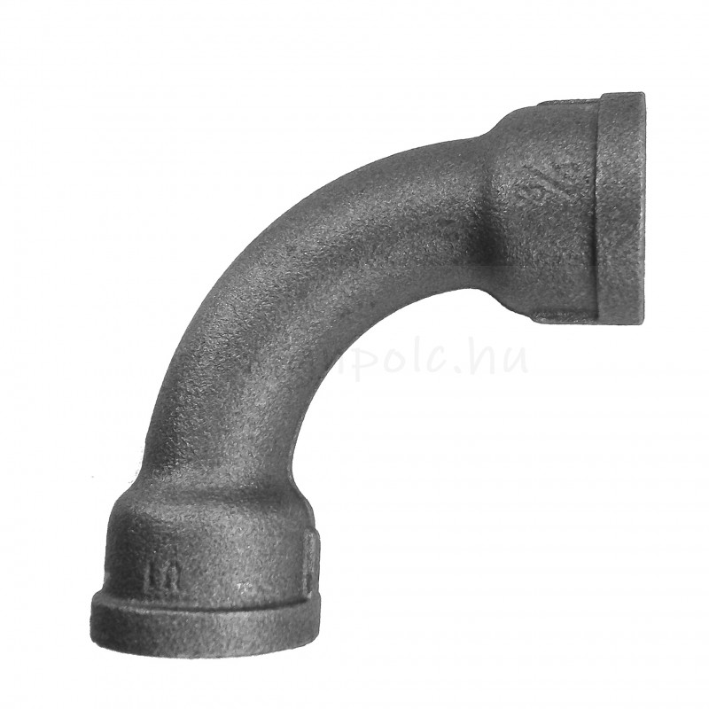 ÍV 90 FOKOS 3/4 COL ÖNTÖTTVASBÓL NATÚR IDOMOK CSŐPOLCHOZ ÍV 90 FOKOS 3/4 COL ÖNTÖTTVASBÓL NATÚR IDOMOK CSŐPOLCHOZ