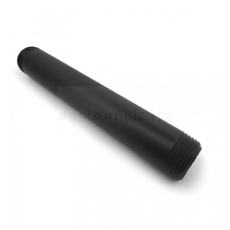 MENETES VÉGŰ CSŐ 15 CM 3/4 COL FEKETE CSŐPOLCHOZ CSÖVEK POLCHOZ MENETES VÉGŰ CSŐ 15 CM 3/4 COL FEKETE CSŐPOLCHOZ CSÖVEK POLCHOZ