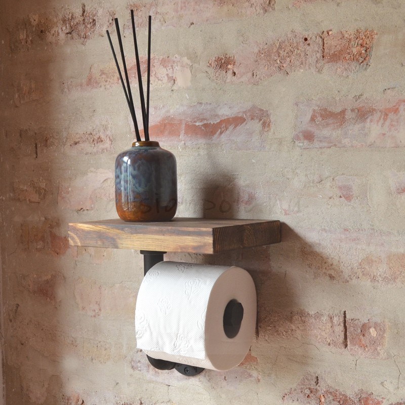 DESIGN WC-PAPÍR TARTÓ FEKETE POLCCAL DESIGN WC-PAPÍR TARTÓ FEKETE POLCCAL