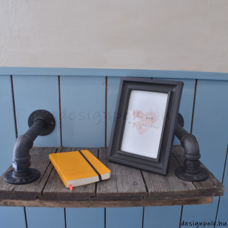 POLC KONZOL PÁR LOFT DESIGN POLCTARÓ 12CM FEKETE FALI POLC KONZOL POLC KONZOL PÁR LOFT DESIGN POLCTARÓ 12CM FEKETE FALI POLC KONZOL