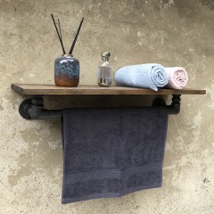 TÖRÖLKÖZŐTARTÓS POLC LOFT DESIGN CSŐPOLC 